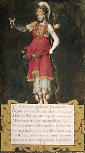 複合神としてのフランソワI（1494-1547） 作： Nicolas Belin